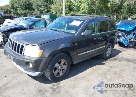 2006 Jeep Grand Cherokee Limited z USA, uszkodzony, nr VIN 1J4HR58N16C310410